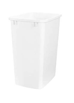 Rev-A-Shelf 35 Quart Waste Bin White