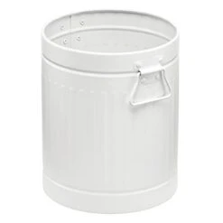 MDesign Steel Metal 2 Gallon/7 Liter Trash Can Wastebasket, Garbage Bin With Handles For Bathroom, Kitchen, Bedroom, Office - Holds Trash, Waste, Garbage, Recycling - Bronze 19 MDesign Steel Metal 2 Gallon/7 Liter Trash Can Wastebasket, Garbage Bin With Handles For Bathroom, Kitchen, Bedroom, Office - Holds Trash, Waste, Garbage, Recycling - Bronze -Songmics Furniture Shop 21 T73g51UL