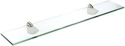 Spancraft Glass Oriole Glass Shelf, Brushed Steel, 10 X 33 25 Spancraft Glass Oriole Glass Shelf, Brushed Steel, 10 X 33 -Songmics Furniture Shop 21 oXo15ckL. AC 7