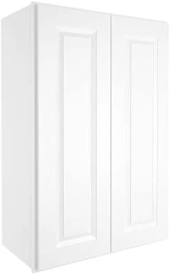 LOVMOR Wall-Mounted Bathroom Cabinet, Medicine Cabinet, Bathroom Cabinet Wall Mounted With Adjustable Shelves & Soft-Close Door, 12" D*27" W*42" H -Songmics Furniture Shop 212uScnEbuL. AC