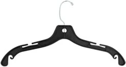 Super Heavy-Duty 17 Inch Wide Black Plastic Adult Shirt Hangers With Swivel Hook And Notched Shoulders (Quantity 25) (Black, 25) 10 Super Heavy-Duty 17 Inch Wide Black Plastic Adult Shirt Hangers With Swivel Hook And Notched Shoulders (Quantity 25) (Black, 25) -Songmics Furniture Shop 215wMNHHcL. AC