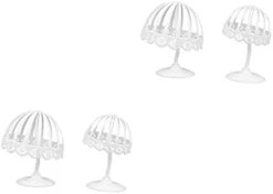 Baluue 4 Pcs Hat Rack Portable Dryer Stand Hat For Kids Hat Wigs Hat Stands For Display Short Wig Stand Wigs Display Holder Pe Hat Rack Hat Display Holder For Shop Storage Rack For Hat -Songmics Furniture Shop 217H68vbI L. AC