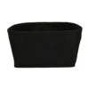 STOBAZA Container Dirty Clo Baskets Holder Black Non- Wardrobe Containers Bedroom Fabric With Kids Organizing Bin Tabletop Multifunctional Garment Magazine Basket Living Handles