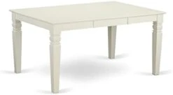 East West Furniture Wet-BCH-TL Wooden Kitchen Table With Cherry Rectangular Tabletop And 60 X 42 X 30-Black Finish -Songmics Furniture Shop 21Q6 hnrGfL. AC