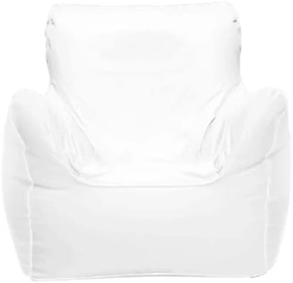 Ocean-Tamer Medium Arm Chair Bean Bag ( White/Ice ) 3 Ocean-Tamer Medium Arm Chair Bean Bag ( White/Ice ) - Image 3