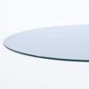 24" Round Tempered Glass Table Top 1/2" Thick Flat Polished Edge