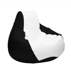 Ocean-Tamer Medium Teardrop Marine Bean Bag White/Black (Amazon)