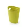 Addis 514805 Plastic Waste Paper Bathroom Bedroom Office Bin, 12 Litre, Lime Green