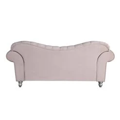 Morden Fort Velvet Chesterfield Chair, 45" W Classic Upholstery Armchair, Tufted Accent Chairs For Living Room Furniture, Beige -Songmics Furniture Shop 21a0KJpymYS