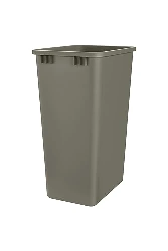 Rev-A-Shelf 50 Quart Waste Bin, Silver 5 Rev-A-Shelf 50 Quart Waste Bin, Silver - Image 5