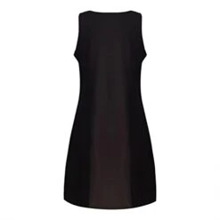 Elegant Summer Dresses For Women,Womens Fashion Print Vest Dress Sleeveless Dresses Crewneck Slim A-Line Mini Dress -Songmics Furniture Shop 21fFYp6PiTL