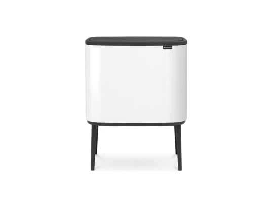 Brabantia 313547 Bo Touch Trash Can Recycling, With 2 Inner Buckets, 3 + 6 Gallon/11 + 23 Liter 6 Brabantia 313547 Bo Touch Trash Can Recycling, With 2 Inner Buckets, 3 + 6 Gallon/11 + 23 Liter - Image 6