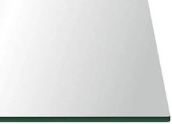 32" X 24" Rectangle Clear Tempered Glass Table Top 3/8" Thick - Flat Polish Edge