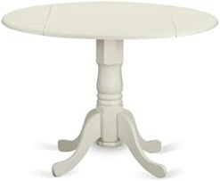 East West Furniture Dining DLT TP Mid Century Modern Table Round Tabletop And 42 X 29.5-Oak Finish & VAC-Oak-C Dining Chairs, Upholstered Seat -Songmics Furniture Shop 21hhQ9nu4ML. AC