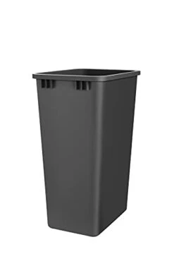 Rev-A-Shelf 50 Quart Waste Bin, Silver 10 Rev-A-Shelf 50 Quart Waste Bin, Silver -Songmics Furniture Shop 21myNVT4D3L