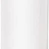 Simplehuman 10 Liter / 2.3 Gallon Small Semi-Round Bathroom Step Trash Can, White Steel With Stainless Steel Lid