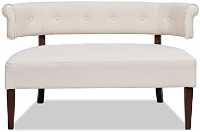 Jennifer Taylor Home Celia Love Seats, Olive Green Performance Velvet 8 Jennifer Taylor Home Celia Love Seats, Olive Green Performance Velvet - Image 8