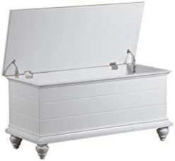 Powell Furniture Whitehurst Cedar Chest, White, 40.1/2" X 17.1/3" X 19" -Songmics Furniture Shop 21vlaIyeeeL. AC
