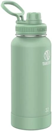 Takeya Actives Insulated Stainless Steel Water Bottle With Spout Lid, 32 Ounce, Midnight Blue 14 Takeya Actives Insulated Stainless Steel Water Bottle With Spout Lid, 32 Ounce, Midnight Blue - Image 14