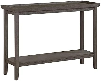 Convenience Concepts Ledgewood Console Shelf Table, Black 11 Convenience Concepts Ledgewood Console Shelf Table, Black - Image 11