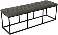 HomePop Decorative Bench, Global Print -Songmics Furniture Shop 31 e tF4QL. AC