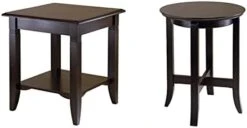 Winsome Wood Nolan Occasional Table, Cappuccino 20.00 X 20.00 X 21.97 Inches -Songmics Furniture Shop 311AV31TdRL. AC