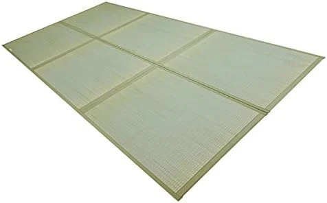 FULI Japanese Tatami Mattress, Igusa Mat (100% Japanese Rush Grass) Folds In Three, Made In Japan (Natural, Twin XL) 9 FULI Japanese Tatami Mattress, Igusa Mat (100% Japanese Rush Grass) Folds In Three, Made In Japan (Natural, Twin XL) - Image 9