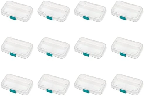 Sterilite Divided Box Small Storage, Clear 5 Sterilite Divided Box Small Storage, Clear - Image 5