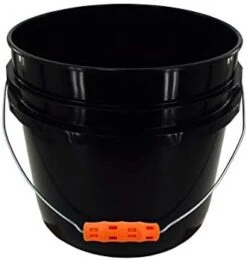 GENERIC Halloween Supplies, Black Bucket With Orange Over Sized Grip (2 Gallon) -Songmics Furniture Shop 312jpYdNLNL. AC