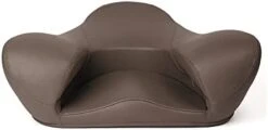 Alexia Meditation Seat - Ergonomically Correct For The Human Physiology Zen Yoga Ergonomic Chairs Foam Cushion Home Or Office (Vegan Leather, Brown) -Songmics Furniture Shop 313BcNxgKsL. AC