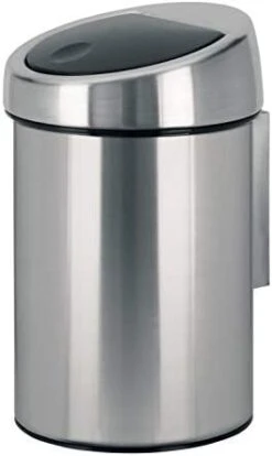 Brabantia Touch Bin, 2 Gal / 10L, Matte Finger Print Proof -Songmics Furniture Shop 313sS2 JaxL. AC