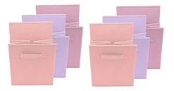 Sorbus® 11 Inch Cube Storage Organizer Bins - 6 Pack - Foldable Storage Cubes - Rectangular Shelf Basket - Great For Nursery, Playroom, Closet, Home Organization (Multi - Pink Orange Purple) 19 Sorbus® 11 Inch Cube Storage Organizer Bins - 6 Pack - Foldable Storage Cubes - Rectangular Shelf Basket - Great For Nursery, Playroom, Closet, Home Organization (Multi - Pink Orange Purple) -Songmics Furniture Shop 3147QJ2YrQL