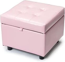 H&B Luxuries Tufted Leather Square Flip Top Storage Ottoman Cube Foot Rest (Black) 26 H&B Luxuries Tufted Leather Square Flip Top Storage Ottoman Cube Foot Rest (Black) -Songmics Furniture Shop 3152tNDtPhL. AC