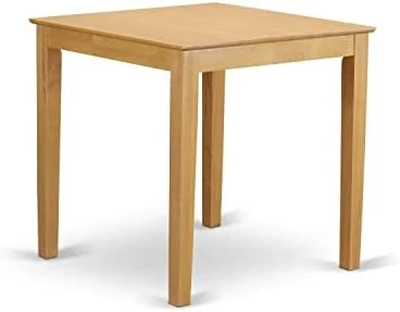 East West Furniture Room PBT-BLK-T Mid Century Modern Dining Table With Cherry Square Tabletop And 36 X 36 X 36-Black Finish, 36", Black & Cherry 5 East West Furniture Room PBT-BLK-T Mid Century Modern Dining Table With Cherry Square Tabletop And 36 X 36 X 36-Black Finish, 36", Black & Cherry - Image 5