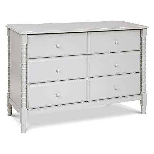 DaVinci Jenny Lind Spindle 6-Drawer Dresser In White 8 DaVinci Jenny Lind Spindle 6-Drawer Dresser In White - Image 8