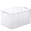 Rotho, Agilo, Storage Box 55 L, Plastic (PP) BPA-free, Transparent, A3/55l (59,0 X 39,0 X 31,0 Cm)