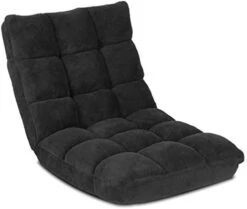 Casart Floor Chair Lounger Folding Gaming Sofa Chaise Lounge With 14 Adjustable Position,Steel Frame,Sponge Padded Sleeper Bed Couch Recliner(Pink) -Songmics Furniture Shop 315RXR1tSVL. AC