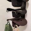 Mark Christopher Collection American Made Classic Three Tier Hat Holder Black