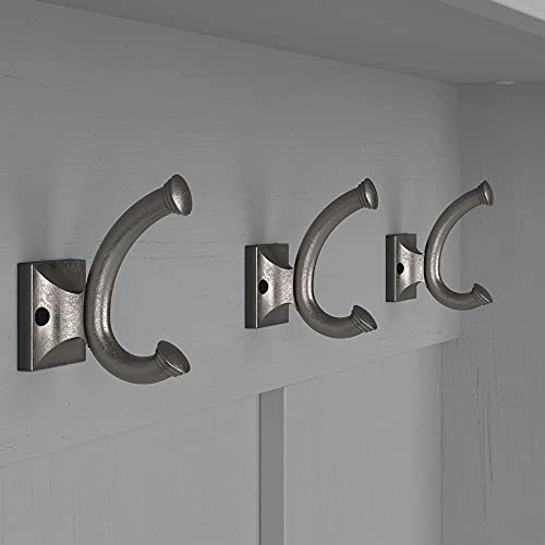 Bush Furniture Woodland Dining Room Set, 40W, Cape Cod Gray 3 Bush Furniture Woodland Dining Room Set, 40W, Cape Cod Gray - Image 3