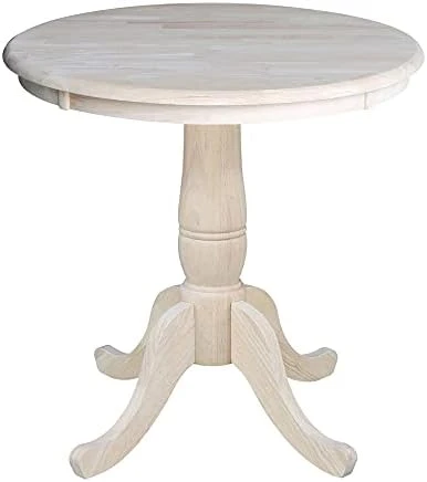 International Concepts 30-Inch Round By 30-Inch Round Top Ped Table, Rich Mocha 15 International Concepts 30-Inch Round By 30-Inch Round Top Ped Table, Rich Mocha - Image 15