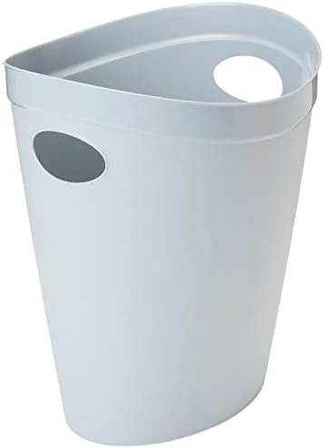 Addis 514805 Plastic Waste Paper Bathroom Bedroom Office Bin, 12 Litre, Lime Green 7 Addis 514805 Plastic Waste Paper Bathroom Bedroom Office Bin, 12 Litre, Lime Green - Image 7