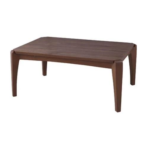 AZUMAYA KT-109 Kotatsu Heater Table, W35.5 X D23.7 X H15.0 Inches, Natural Walnut And Rubber Wood Table Material, Home And Living, Rectangle Shape With Walnut Brown Color 1 AZUMAYA KT-109 Kotatsu Heater Table, W35.5 X D23.7 X H15.0 Inches, Natural Walnut And Rubber Wood Table Material, Home And Living, Rectangle Shape With Walnut Brown Color