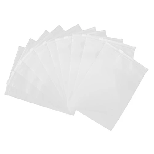 10 Pieces Frosted Thick Reclosable Zipper Poly Bag Storage Packaging Bag For Gift Clothes Shoes Jewelry - 14x20 1 10 Pieces Frosted Thick Reclosable Zipper Poly Bag Storage Packaging Bag For Gift Clothes Shoes Jewelry - 14x20