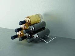 Metaltex Bottle Holder 10pcs, White, 11x32x3 Cm -Songmics Furniture Shop 318KAXSAEvL