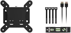 Monoprice EZ Series Tilt TV Wall Mount Bracket For TVs 32in To 70in, Max Weight 154 Lbs, VESA Patterns Up To 400x400 -Songmics Furniture Shop 318M3CWe4JL. AC