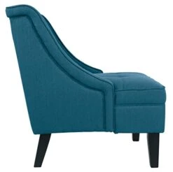 Signature Design By Ashley Clarinda Contemporary Tufted Wingback Accent Chair, Blue -Songmics Furniture Shop 319VoCip1FL