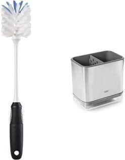 OXO Stainless Steel Good Grips Sinkware Caddy, One Size & Good Grips Dish Brush 15 OXO Stainless Steel Good Grips Sinkware Caddy, One Size & Good Grips Dish Brush -Songmics Furniture Shop 31ALdYqraRL. AC