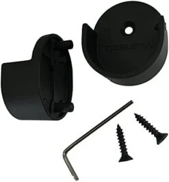 Desunia Die-Cast Mid Hanger For Black Round Closet Rod | 1 5/16" (32mm) Diameter | 2 Pack -Songmics Furniture Shop 31B9liyPnPL. AC