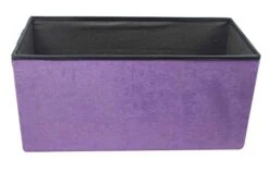 Sorbus Storage Ottoman Bench – Collapsible/Folding Bench Chest With Cover – Perfect Toy And Shoe Chest, Hope Chest, Pouffe Ottoman, Seat, Foot Rest, – Contemporary Faux Suede (Purple) -Songmics Furniture Shop 31BH1FA3DjL