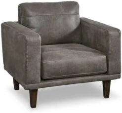 Signature Design By Ashley Arroyo Mid Century Modern Faux Leather Loveseat, Caramel Brown -Songmics Furniture Shop 31Bs25oOZoL. AC